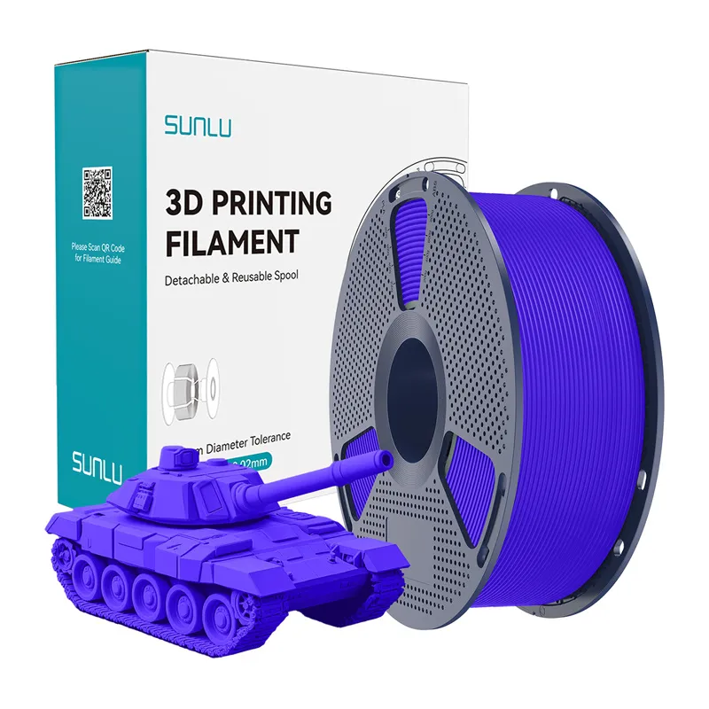 Filament SUNLU PLA+ High-Speed 1.75mm 1kg - Niebieski
