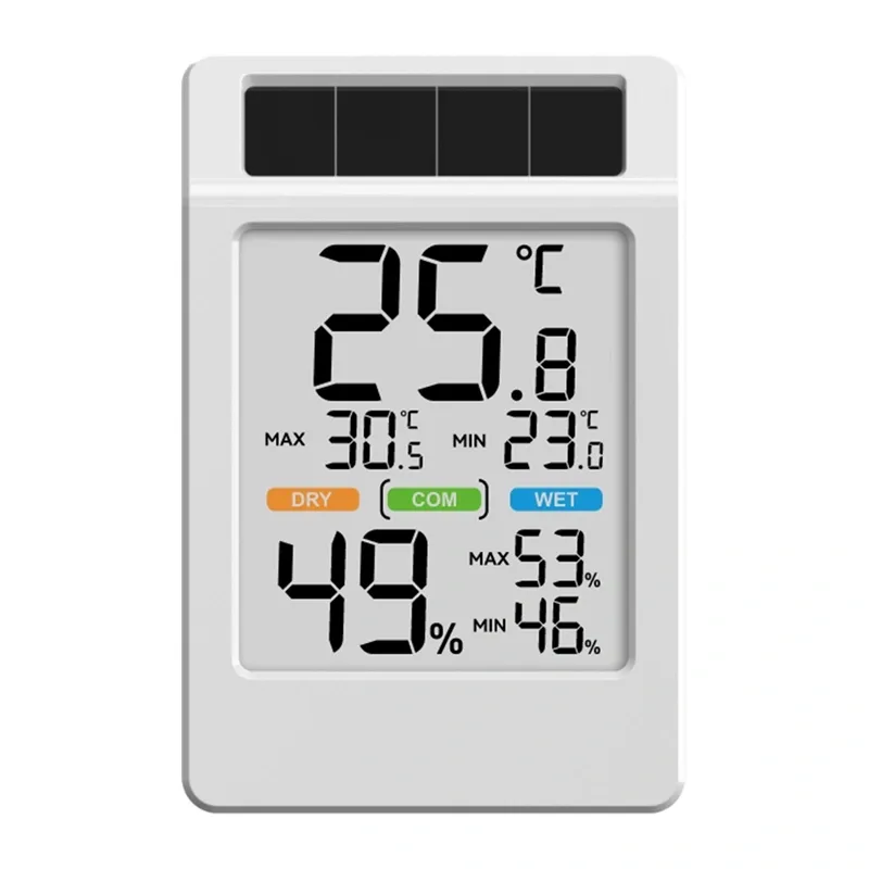 Termohigrometr RAINPOINT BALDRTHERM B0590TH-V6 Zasilany Słonecznie