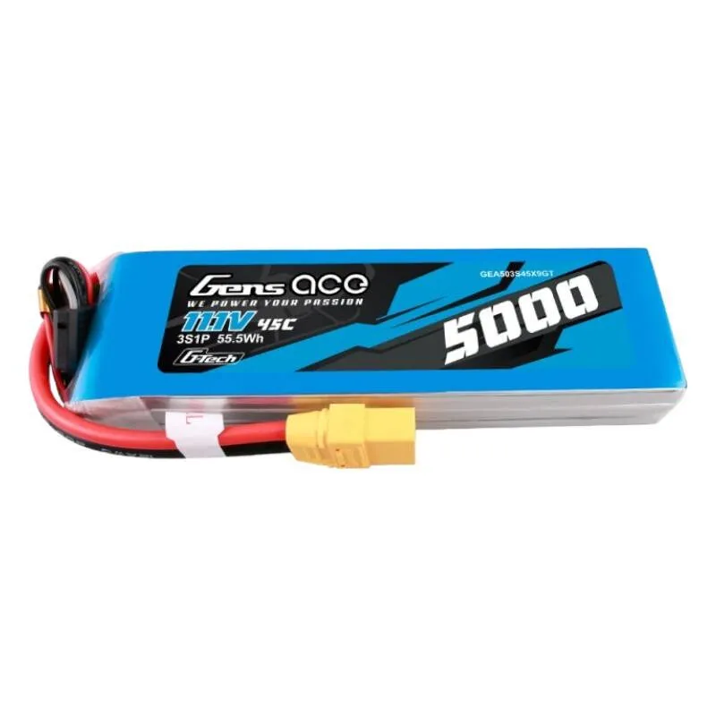 Akumulator GENS ACE G-Tech 5000mAh 11.1V 45C 3S Lipo XT90
