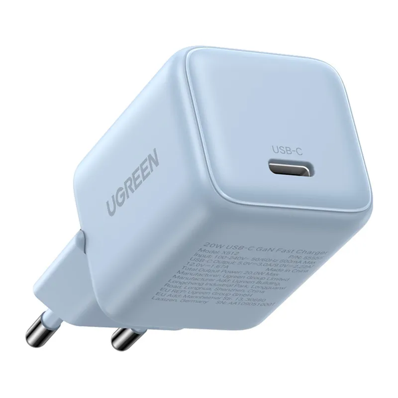 Ładowarka Sieciowa UGREEN X512 20W USB-C - Niebieska