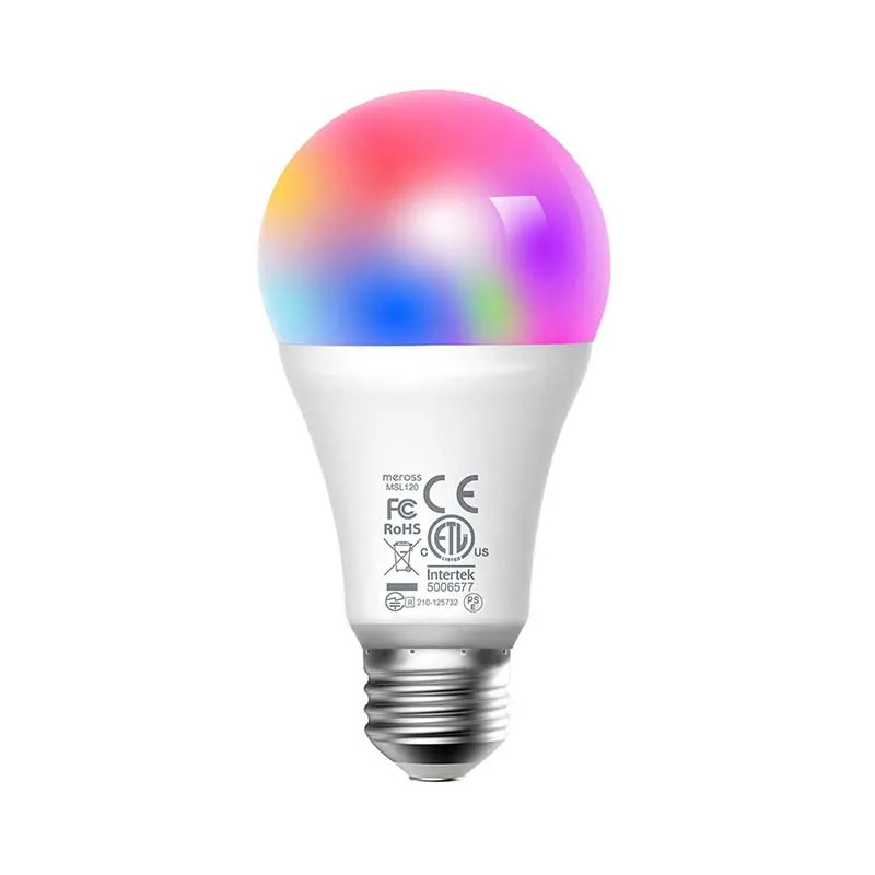 Żarówka Inteligentna MEROSS MSL120 Wi-Fi E27 810 Lm - RGBW