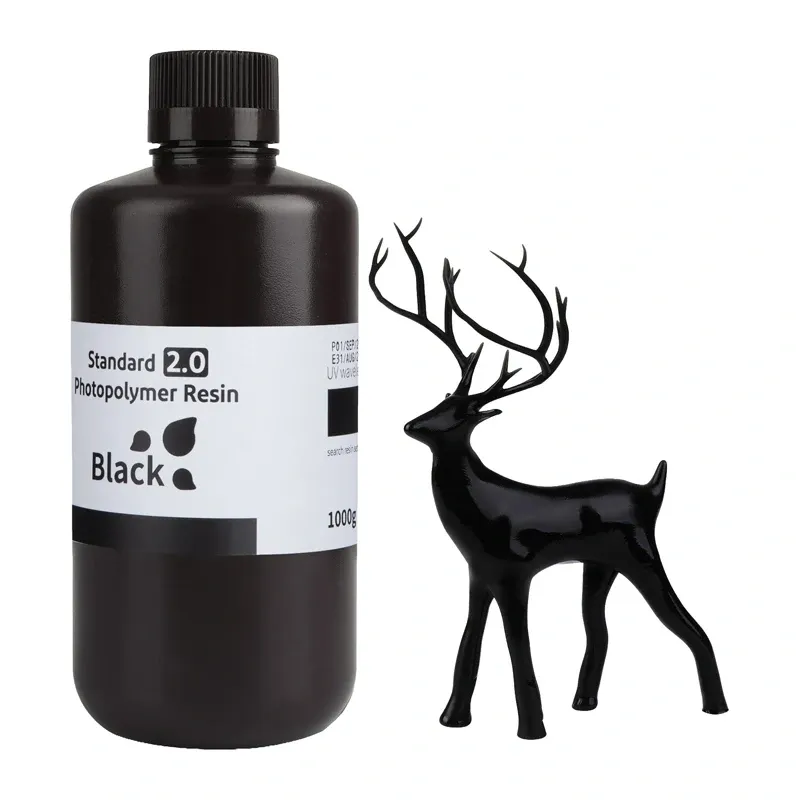 Żywica ELEGOO Standard 2.0 Do Drukarki 3D LCD - Czarna