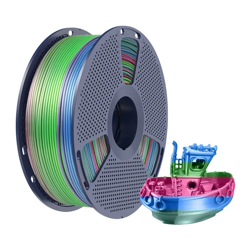 Filament SUNLU PLA+ Silk 1.75mm 1kg - Rainbow 06