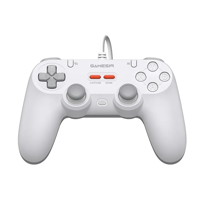 Kontroler Przewodowy GAMESIR T3 WT Efekt Halla 1000 Hz - Biały