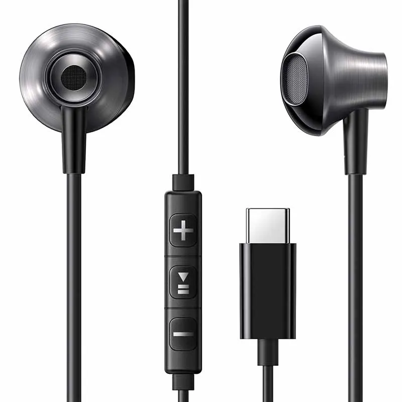 Słuchawki Przewodowe UGREEN EP106 USB-C - Czarne