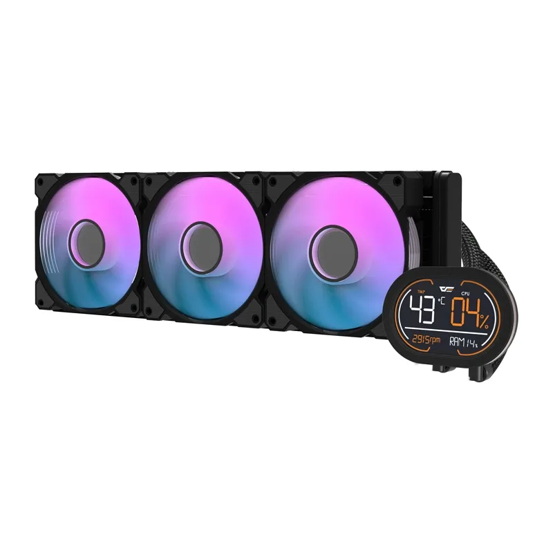 Chłodzenie CPU DARKFLASH DH360D V2 360 mm ARGB - Czarne