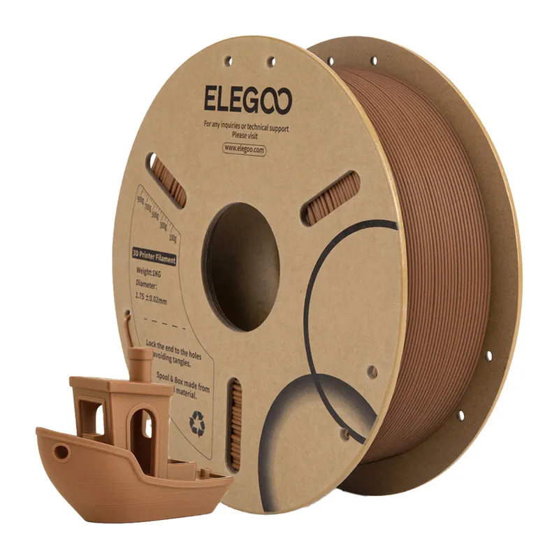 Filament PLA Wood ELEGOO HYPER PLA 1,21 G/CM³ - Dąb Indyjski