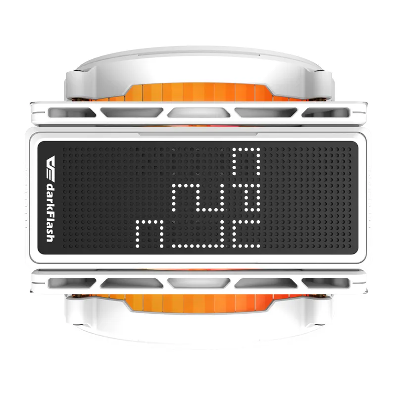 Chłodzenie CPU DARKFLASH E400 PLUS Do 235W ARGB - Białe