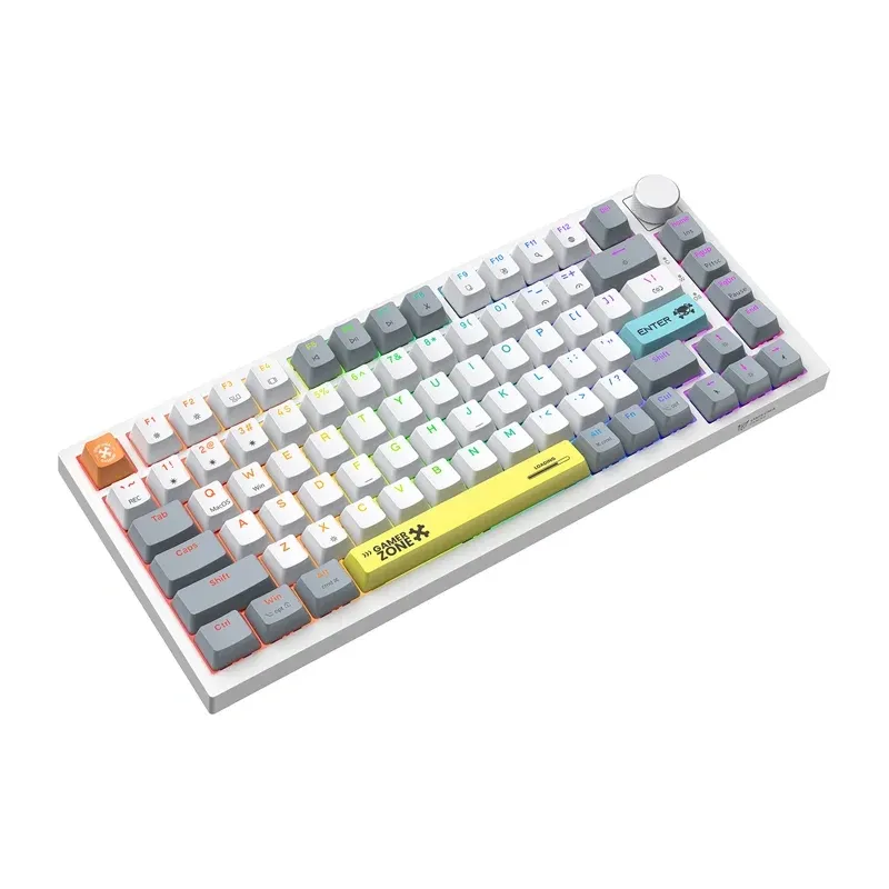 Klawiatura Gamingowa ONIKUMA G52 Mechaniczna 82 Klawisze RGB - Czarna