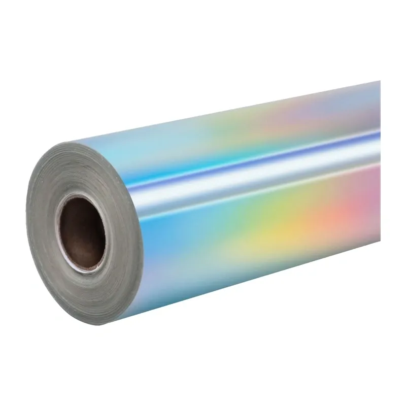 Folia Samoprzylepna HTVRONT Holographic 30,5cm X 90cm - Srebrna