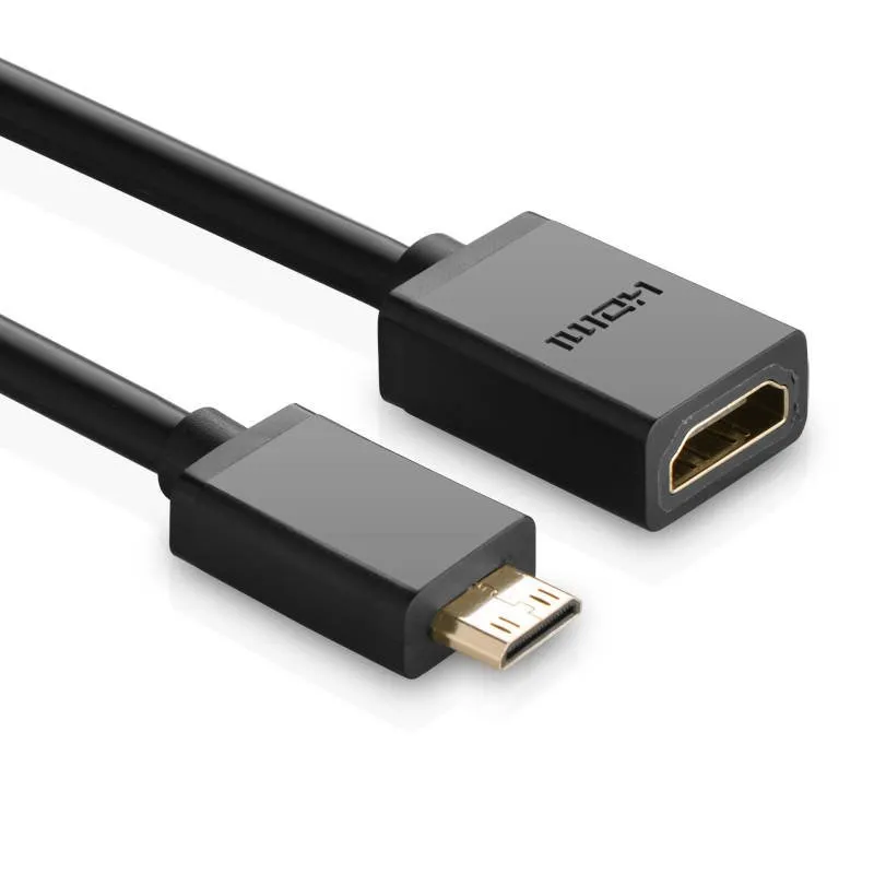 Adapter UGREEN Mini HDMI-HDMI 22cm - Czarny