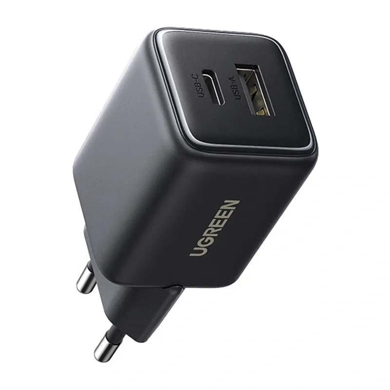 Ładowarka Sieciowa UGREEN X514 USB + USB-C 20W GaN - Czarna