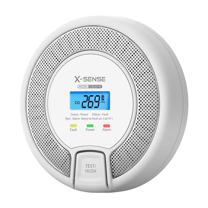 Czujnik Tlenku Węgla X-SENSE CO-3D-W Link+ Bezprzewodowy - Biały