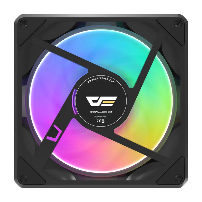 Wentylator Do Komputera DARKFLASH Gauss G24 52,96 CFM - Czarny