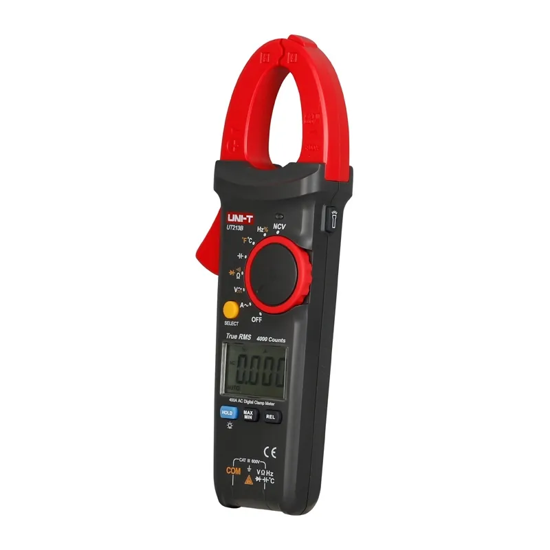 Miernik Cęgowy UNI-T UT213B 400A True RMS Z Termometrem