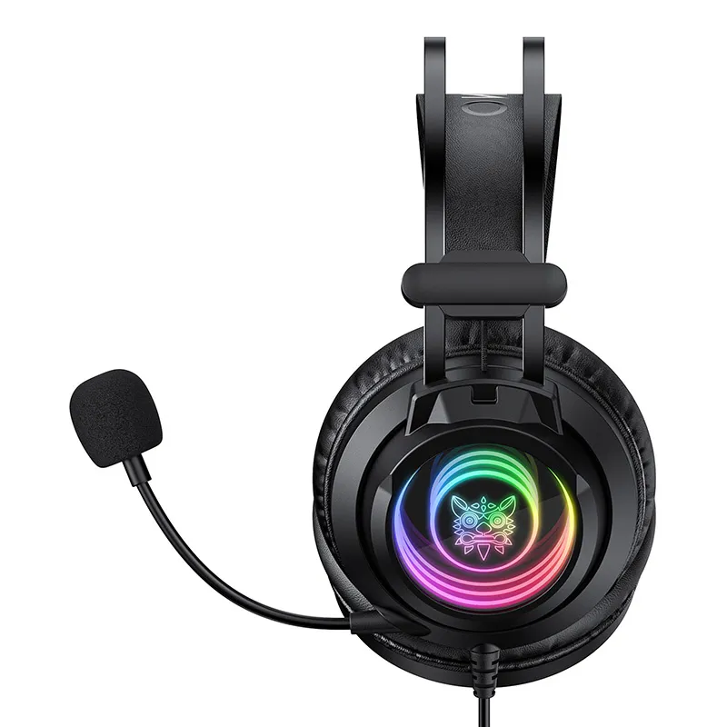 Słuchawki Gamingowe ONIKUMA X80 Z RGB USB - Czarne