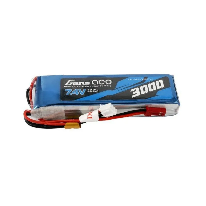 Akumulator GENS ACE 3000mAh 7,4V 2S1P LiPo
