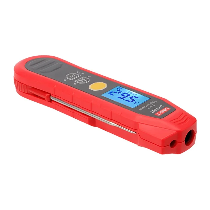 Termometr 2 w 1 UNI-T UT320T Bezdotykowy I Sonda -40°C Do 300°C