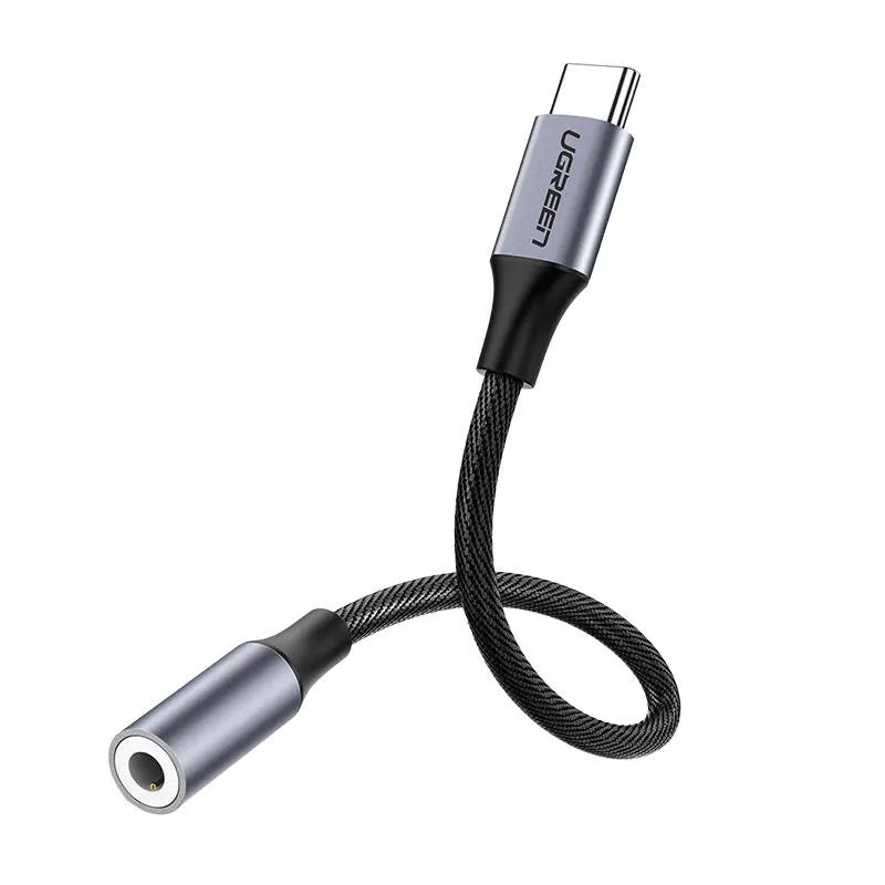 Adapter Audio UGREEN AV142 USB-C Do Mini Jack 3,5mm