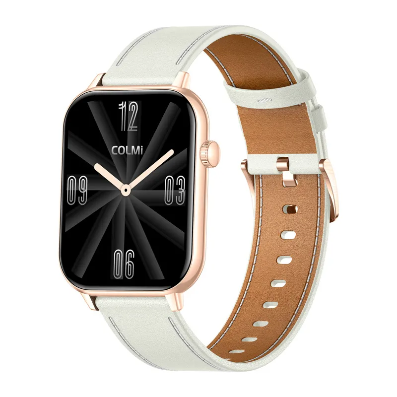 Smartwatch COLMI C28 AMOLED 1,93" Kwadratowy - Złoty