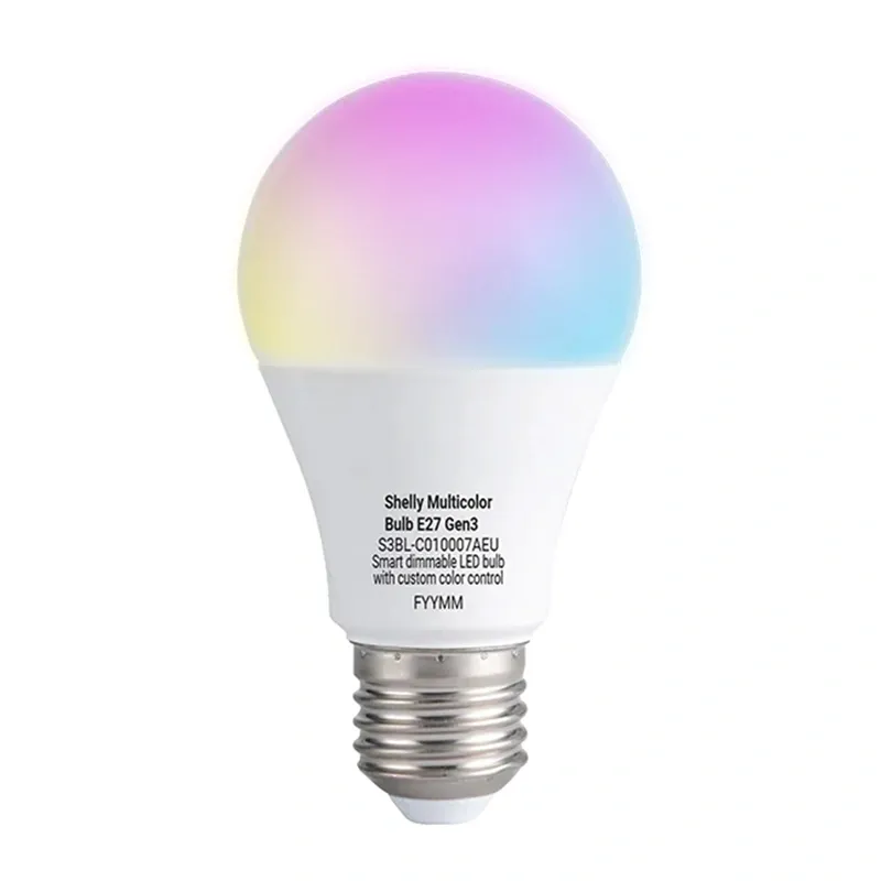 Żarówka LED SHELLY Multicolor Bulb GEN3 E27 8,5W RGB