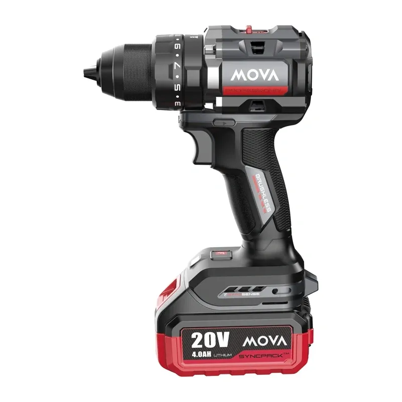 Wiertarko-Wkrętarka Udarowa MOVA PD105IK 20V 105NM Bezszczotk