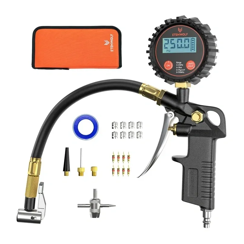 Manometr Elektroniczny ETENWOLF T500 Do Opon 3-250 PSI