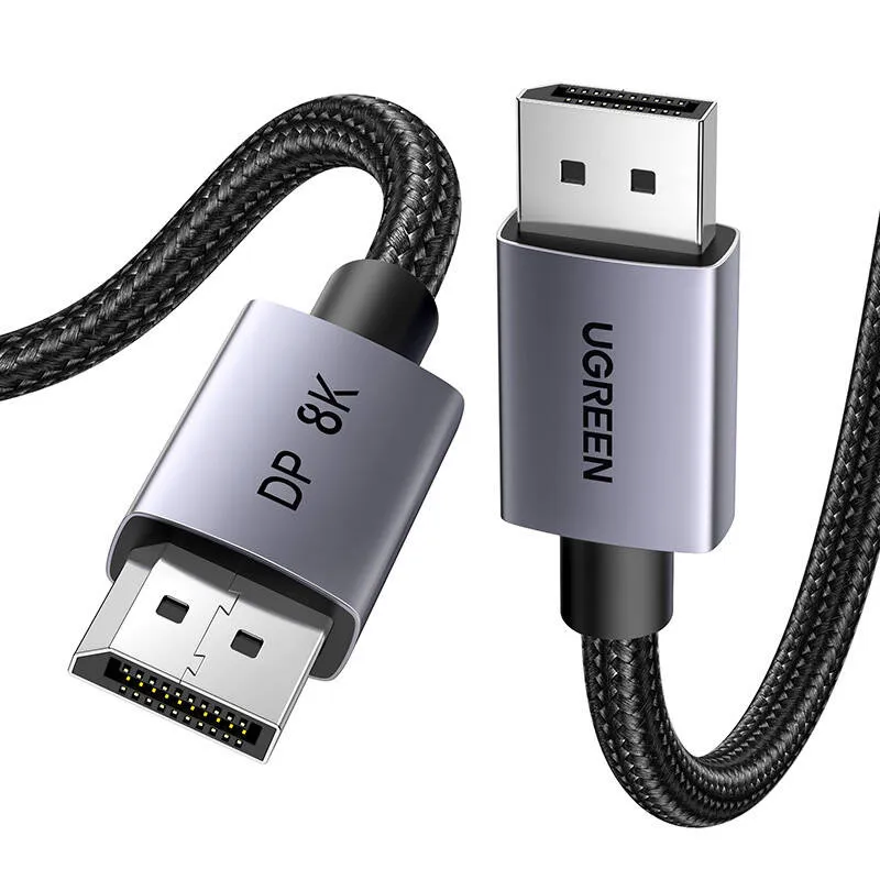 Kabel UGREEN DP120 DisplayPort 1.4 8K 1m - Czarny