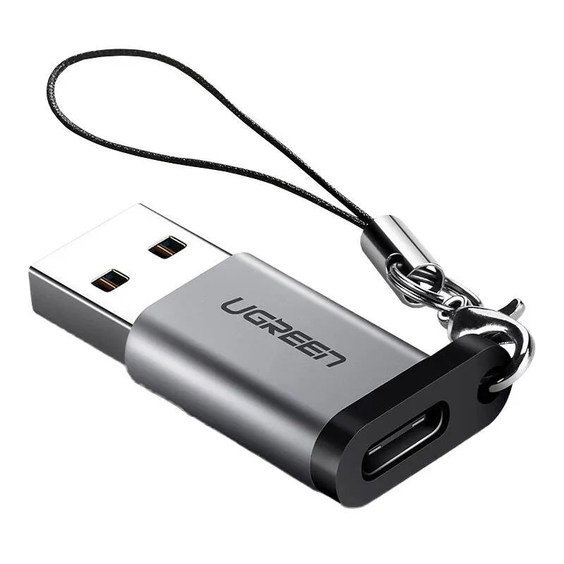 Adapter UGREEN US276 USB-A Do USB-C - Szary