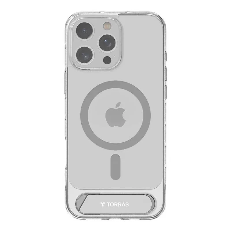 Etui TORRAS Pstand Series Do IPhone 16 Pro Max - Przezroczyste