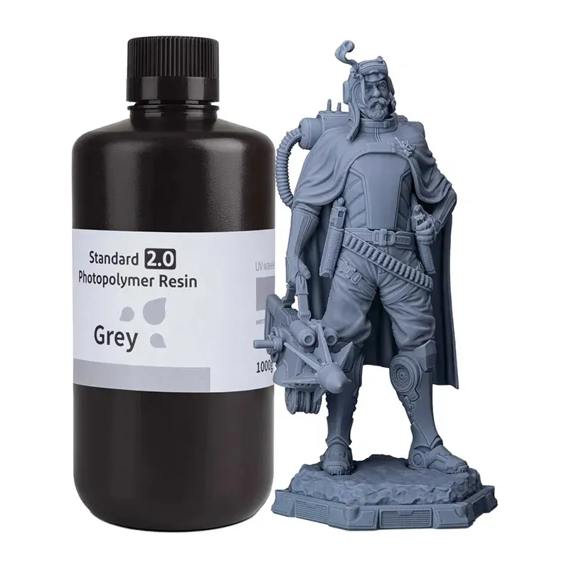 Żywica Do Druku 3D ELEGOO Standard 2.0 - Szara