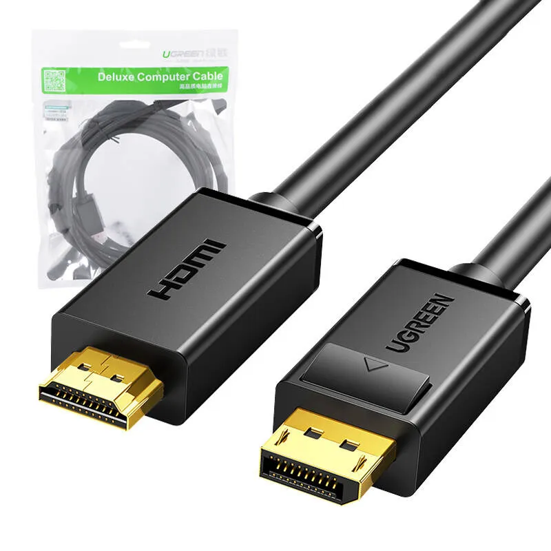 Kabel UGREEN DP101 DisplayPort-HDMI 1,5m - Czarny
