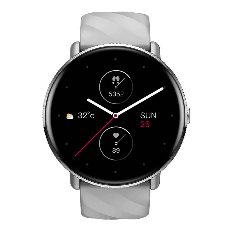 Smartwatch ZEBLAZE GTR 3 Pro 1.43" Always-On 260mAh - Srebrny
