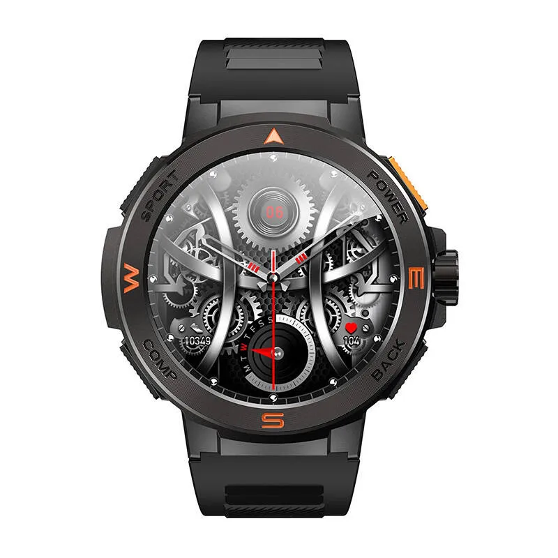 Smartwatch BLITZWOLF BW-AT5 Z Pulsoksymetrem I Pomiarem Ciśnienia - Czarny