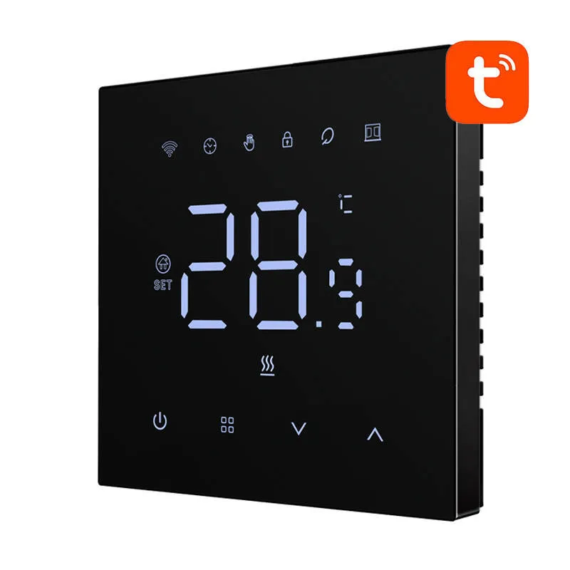 Termostat Smart AVATTO WT410-BH-3A-B Wi-Fi Do Bojlera - Czarny
