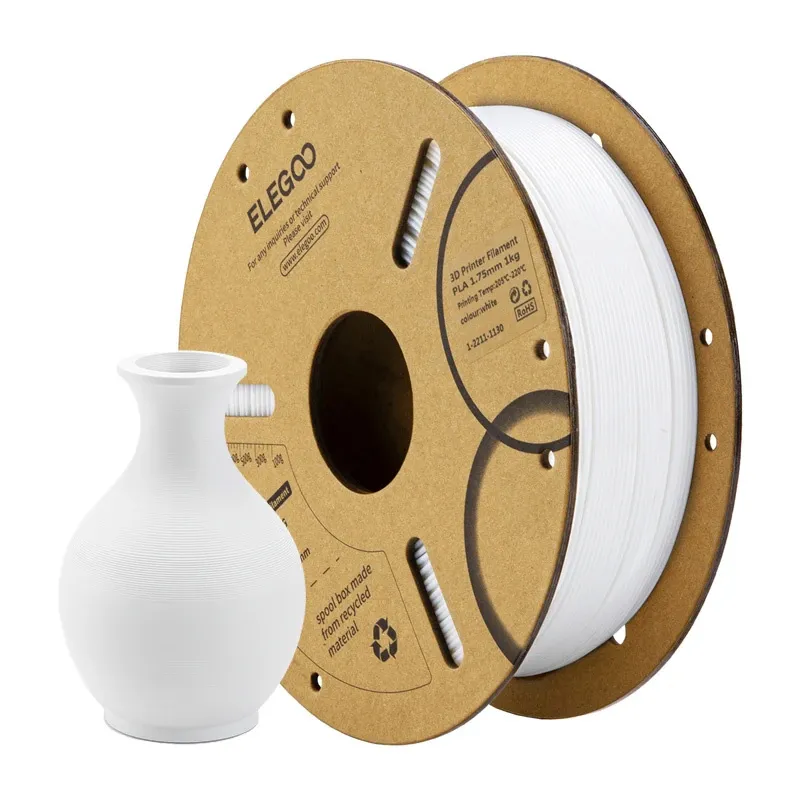 Filament ELEGOO PLA 1.75mm Do Druku 3D - Biały