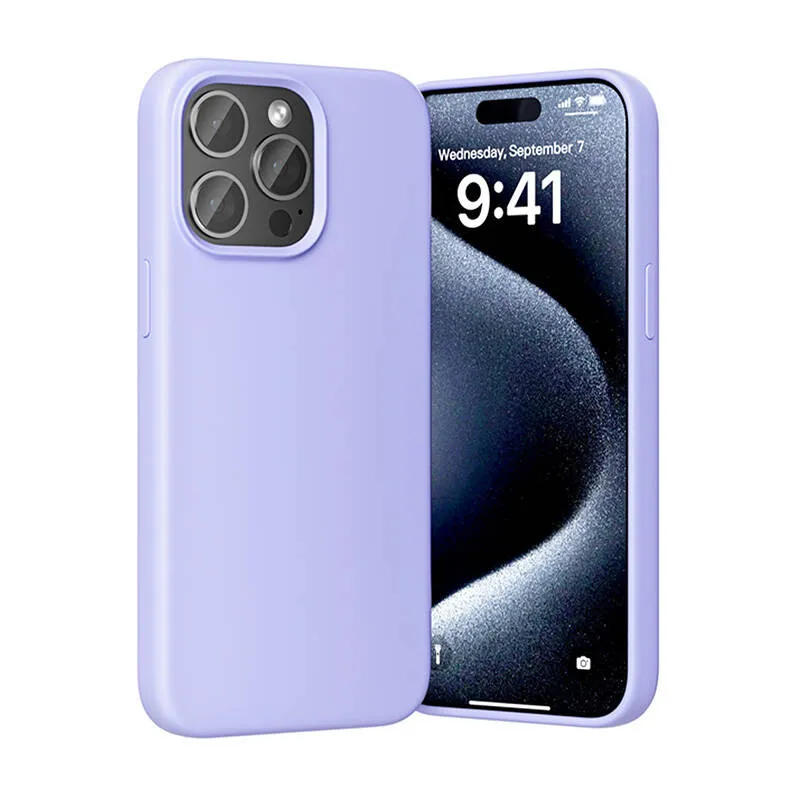 Etui Silikonowe VENTION KUFV0-40 Do IPhone 15 Pro Max - Fioletowe
