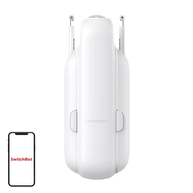 System Do Zasłon SWITCHBOT Curtain U Rail 3 Akumulatorowy Wi-Fi - Biały