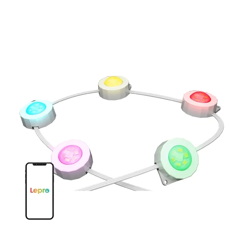 Lampa Zewnętrzna LEPRO E1-30 RGB+CCT 15,3 m - Inteligentna