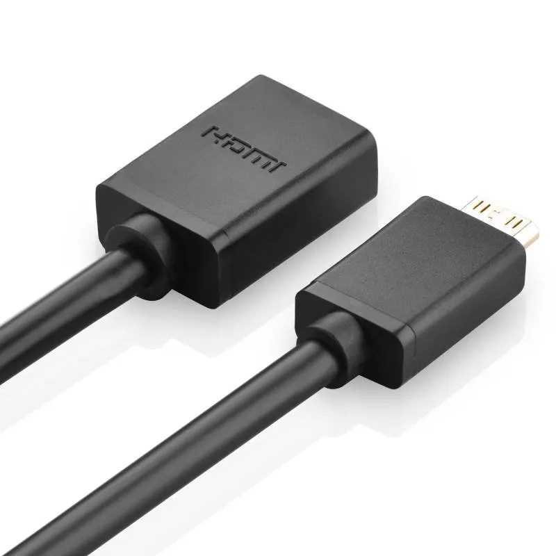 Adapter UGREEN Mini HDMI-HDMI 22cm - Czarny