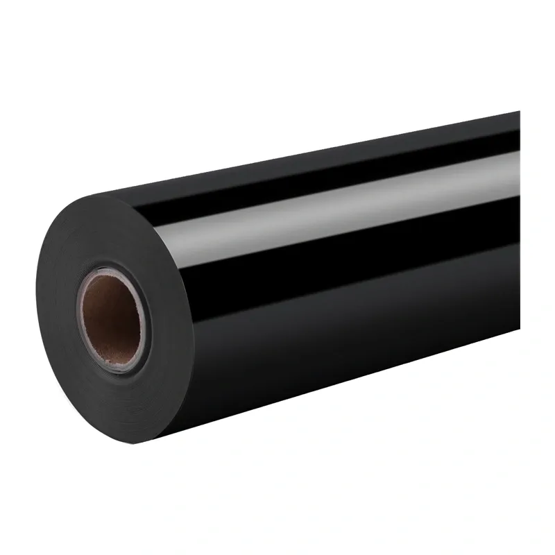 Folia Samoprzylepna HTVRONT Glossy 30,5cm X 180cm - Czarna