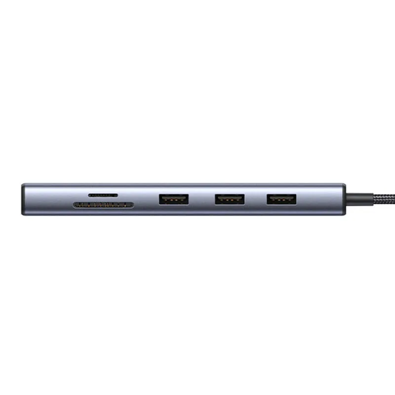 Hub USB UGREEN Revodok CM498 10-PORTOWY USB-C 100W - Szary