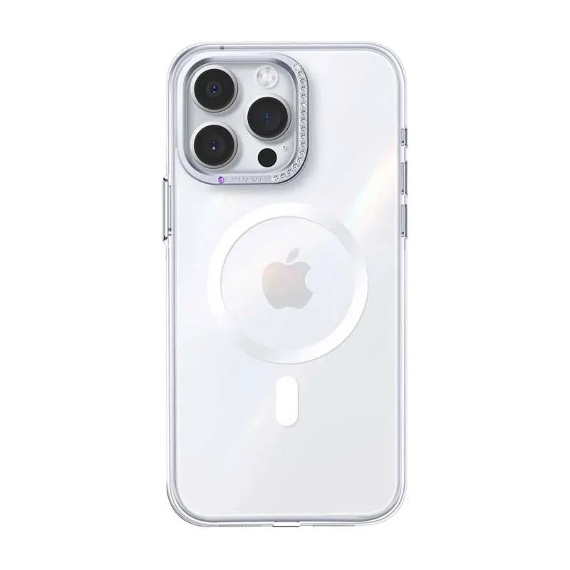 Etui Magnetyczne JOYROOM Glacier Case Do IPhone 15 Pro Max - Przezroczyste