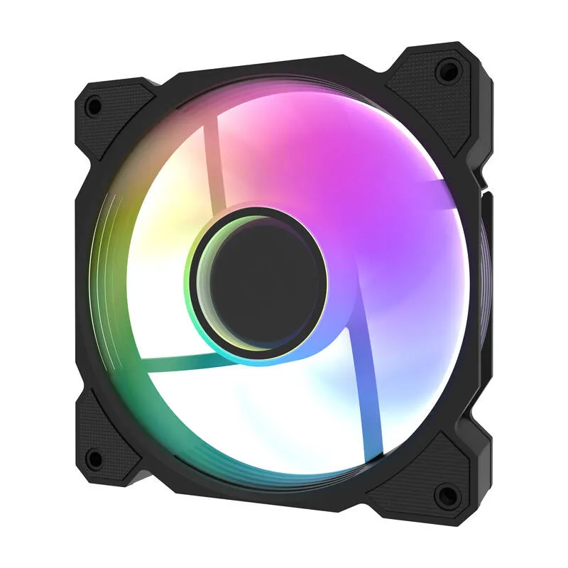 Wentylator DARKFLASH DR08 3w1 Chłodzący Z Podświetleniem A-RGB - Czarny