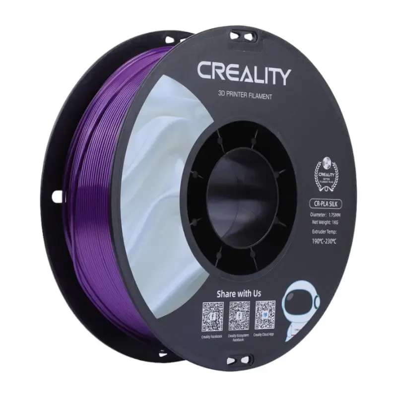 Filament CREALITY CR-Silk PLA 1,75mm Do Druku 3D - Fioletowy
