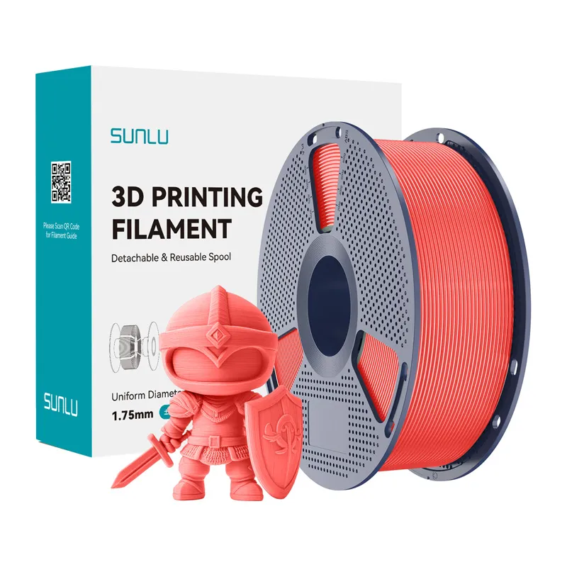 Filament SUNLU PLA+ 1.75mm 1kg Do Druku 3D - Wiśniowy