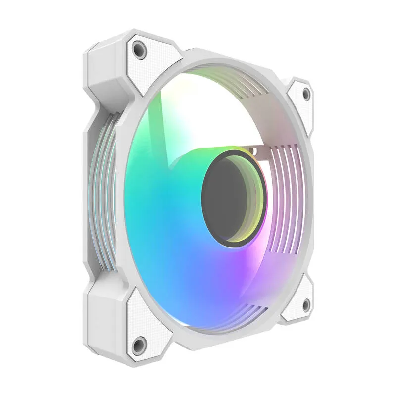 Wentylator DARKFLASH DR08 120mm Chłodzący A-RGB - Biały