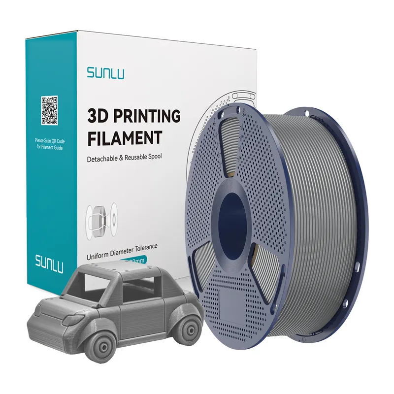 Filament SUNLU PETG 1.75mm 1kg Do Drukarki 3D - Szary