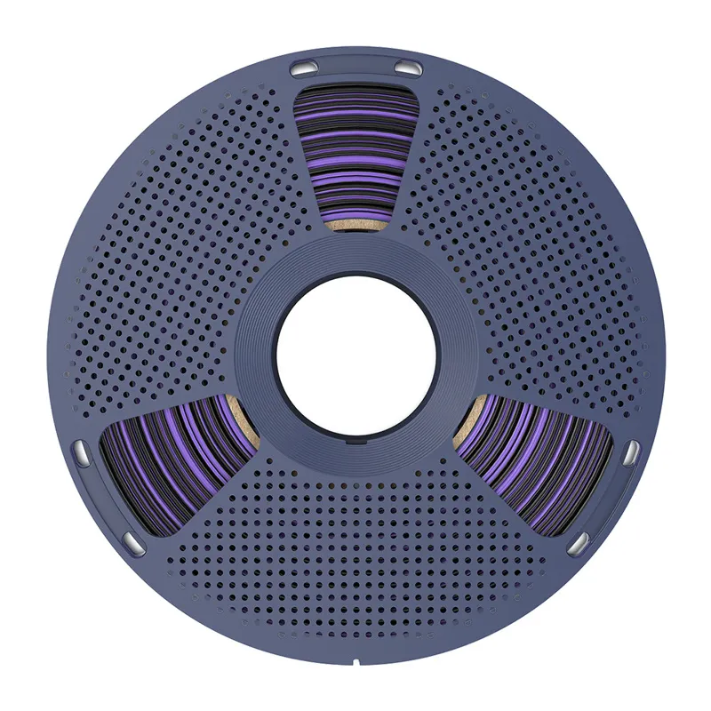 Filament SUNLU PLA+ Silk Dual Color 1.75mm 1kg - Czarno-Fioletowy