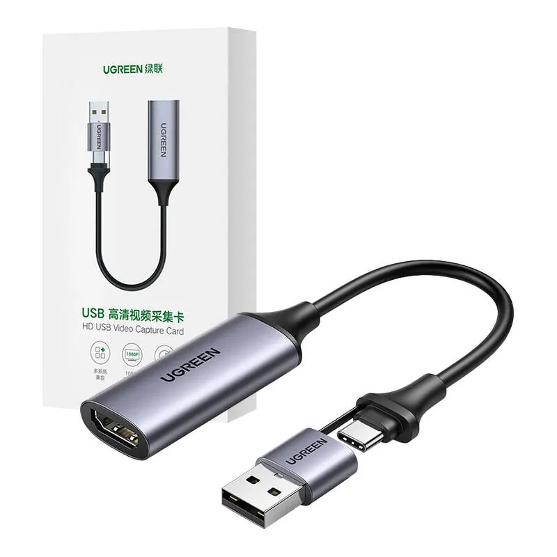 Karta Przechwytywania UGREEN CM489 4K 60Hz USB/USB-C